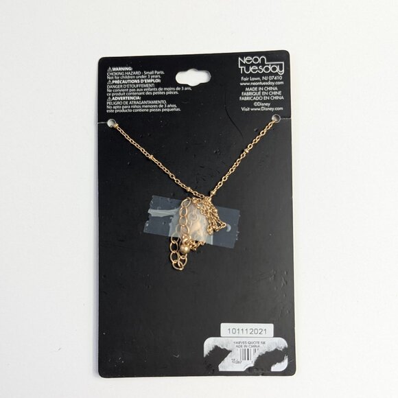 Disney Princess Seven Dwarfs Adventure Begins With Friends Necklace - Picture 4 of 5